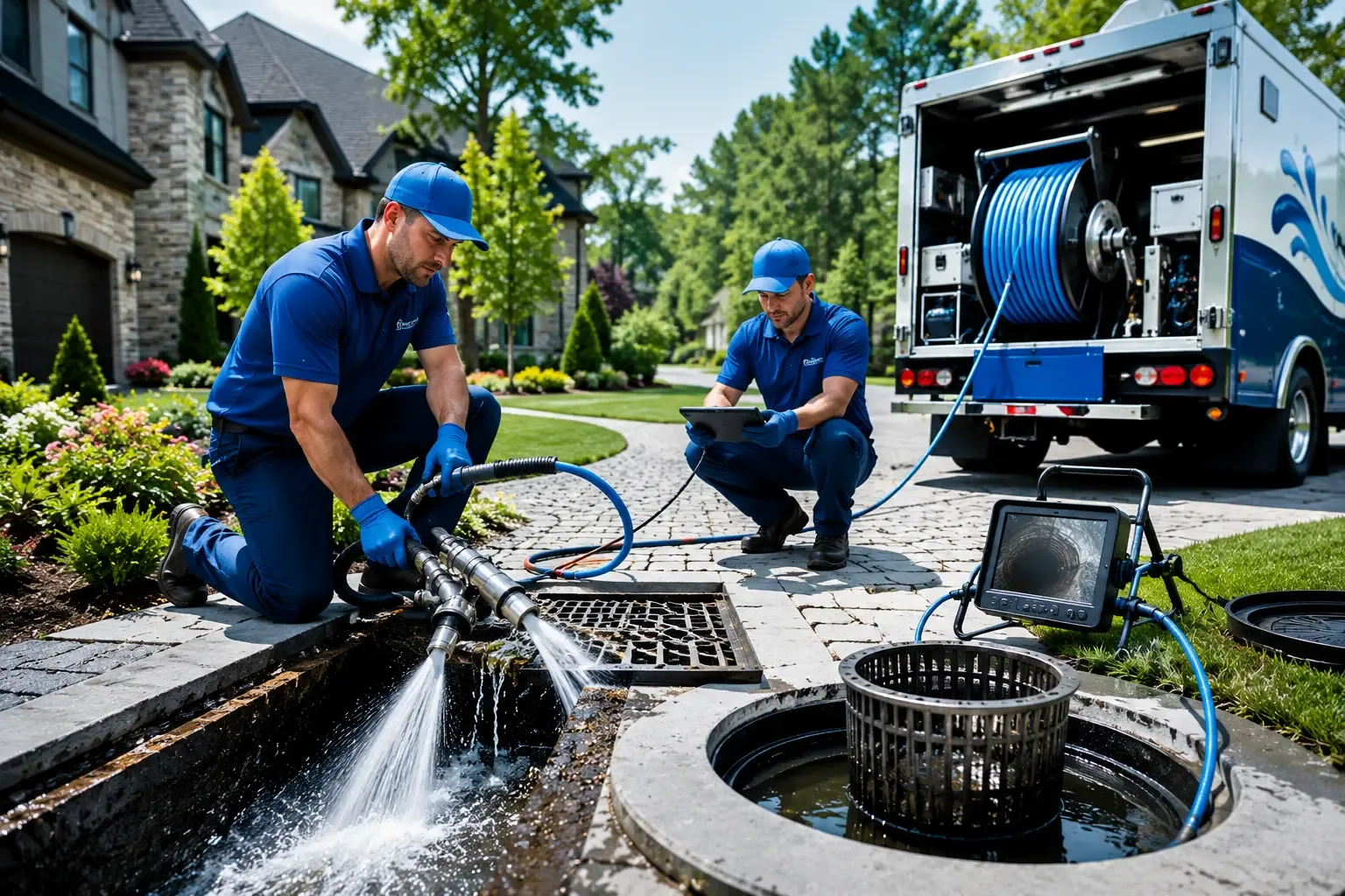 Local outdoor drain cleaning professionals in Franklin, TX