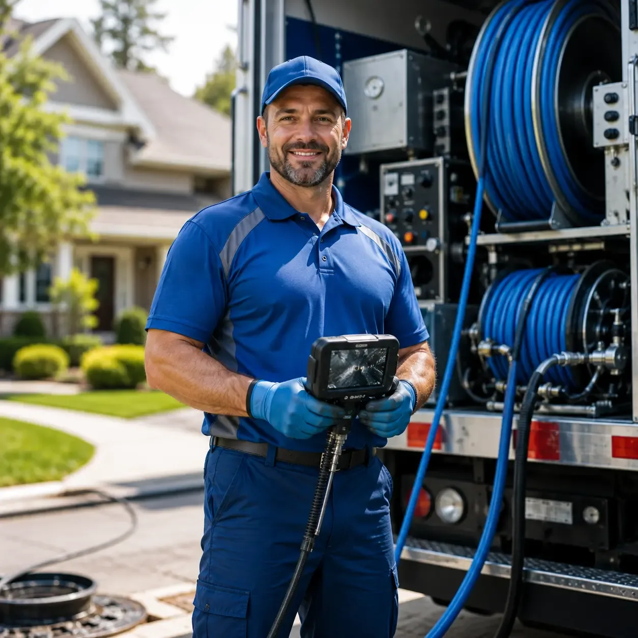 Local outdoor drain cleaning specialists in Franklin, TX